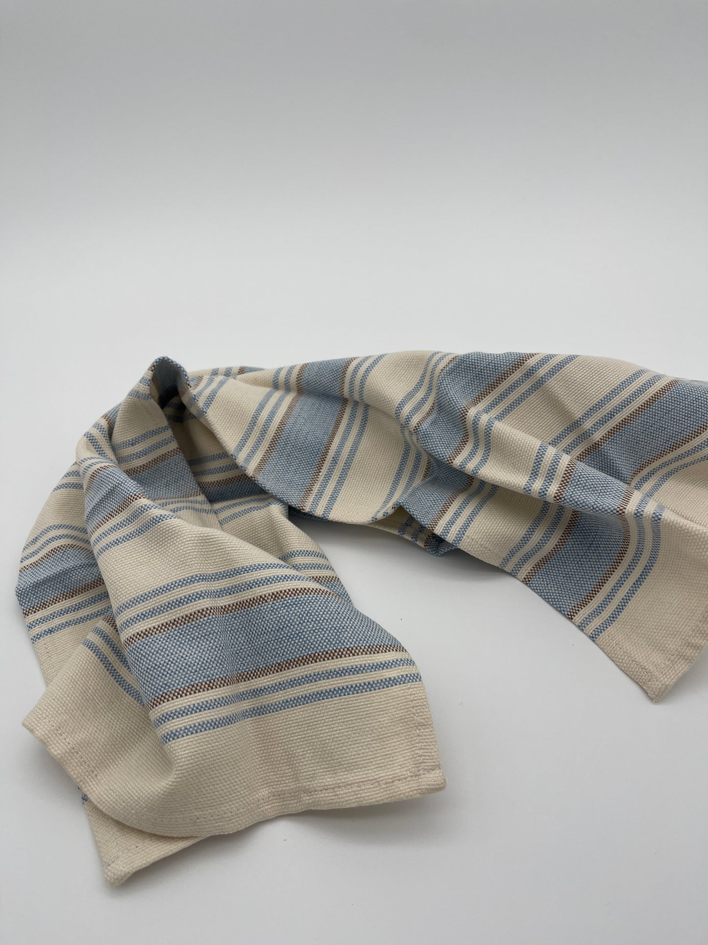 Baby Blue Striped Tea Towel