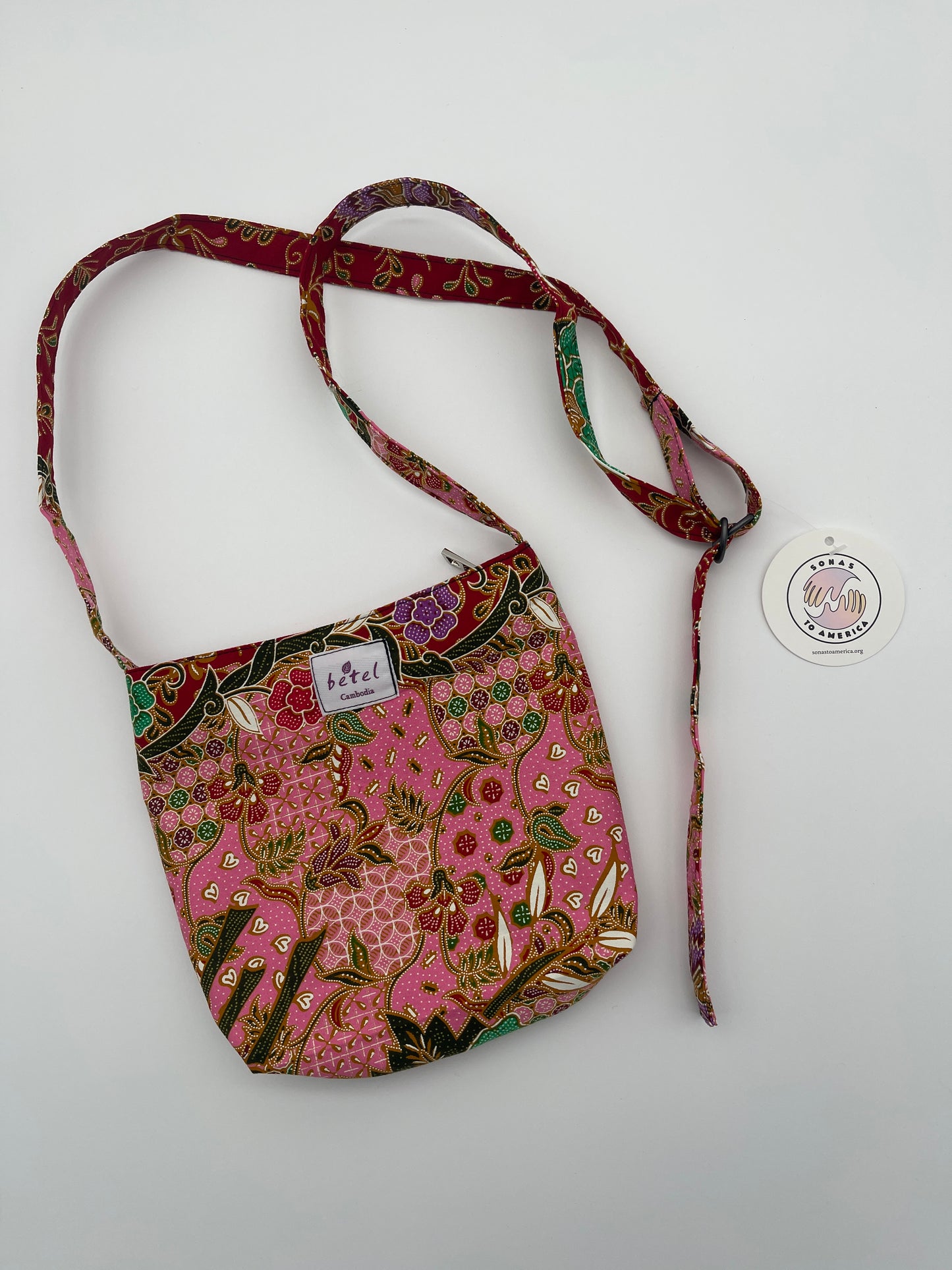 Small Pink shoulder tote