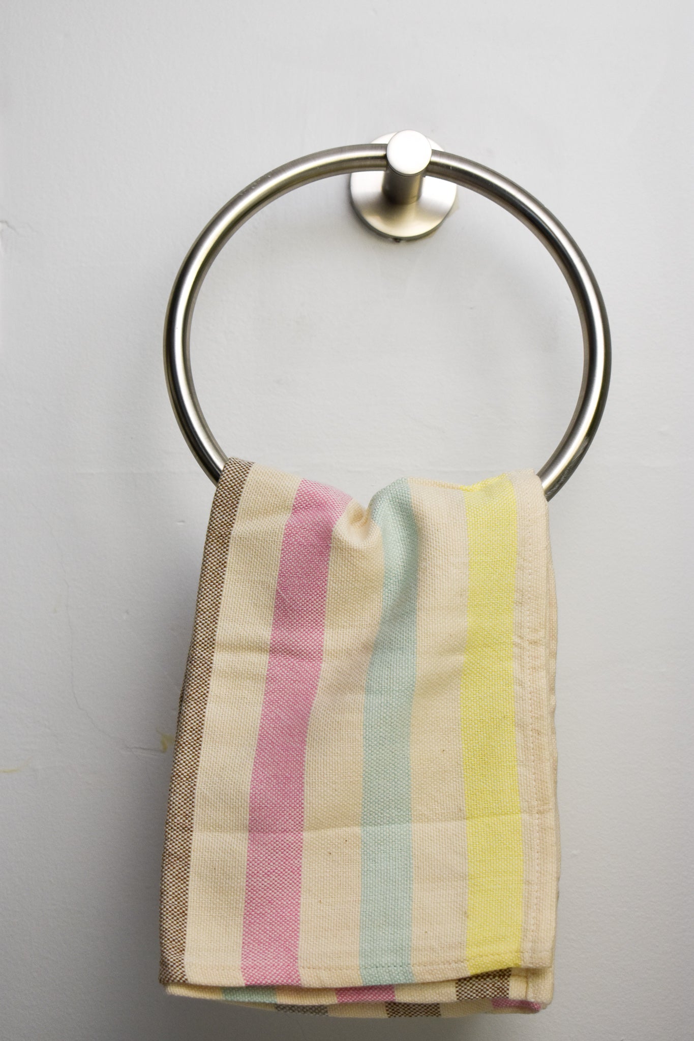 Rainbow Striped Tea Towel